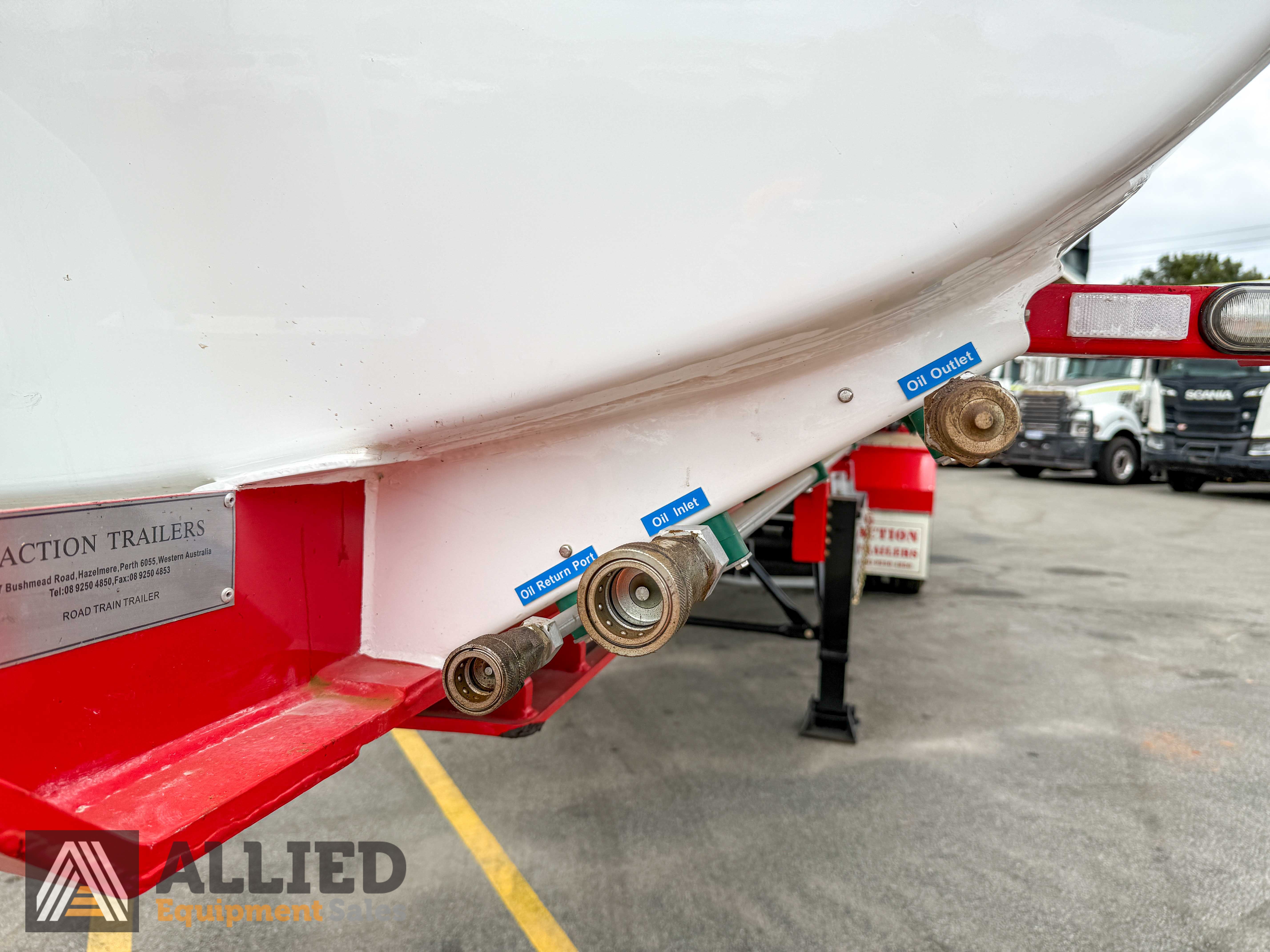 NEW 2025 JAMIESON TRI AXLE WATER TANKER TRAILER