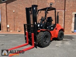 2022 REDLIFT CPCD35-XW33C-RT4 DIESEL ROUGH TERRAIN FORKLIFT