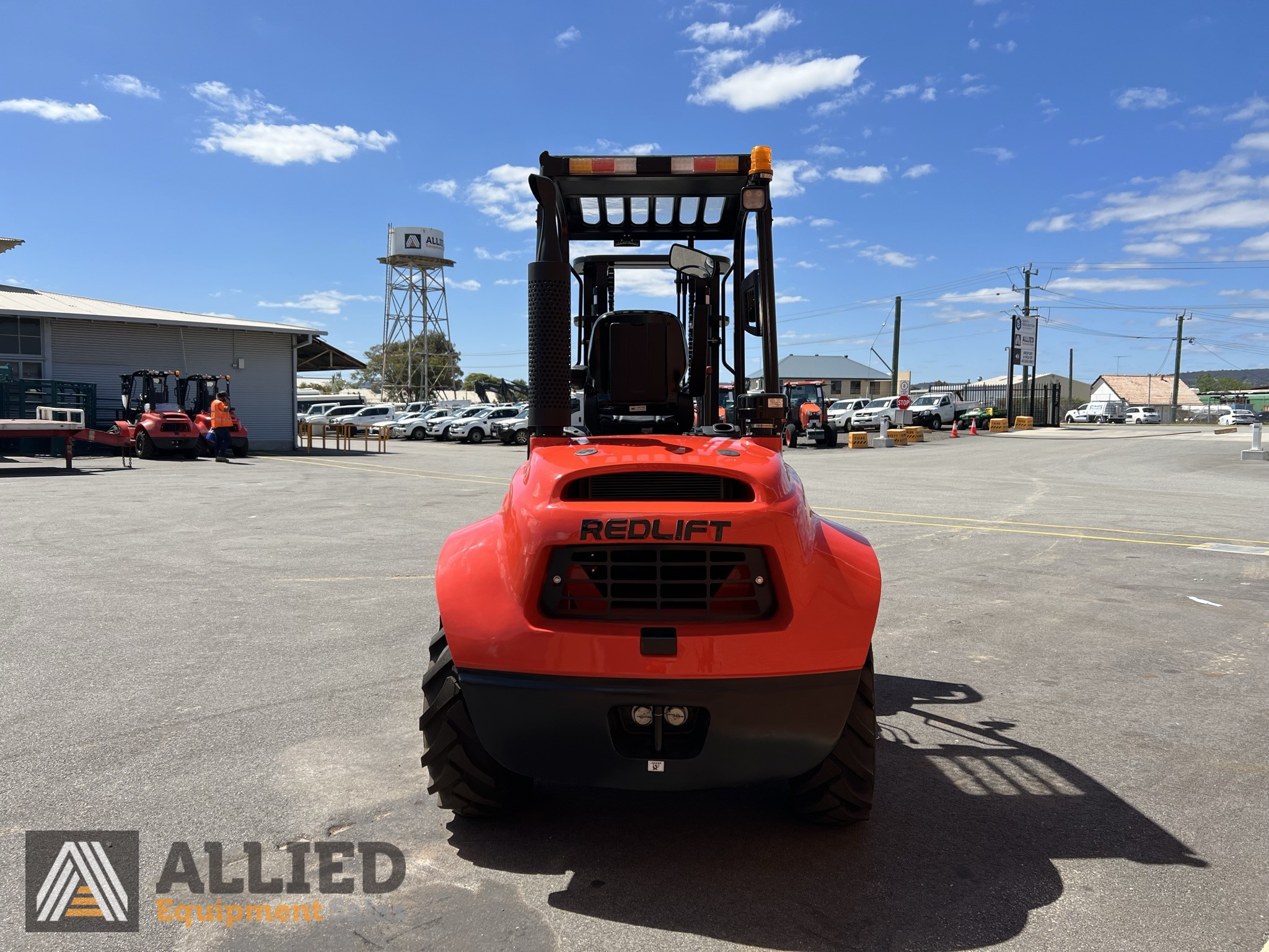 2022 REDLIFT CPCD35-XW33C-RT4 DIESEL ROUGH TERRAIN FORKLIFT