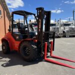 2022 REDLIFT CPCD35-XW33C-RT4 DIESEL ROUGH TERRAIN FORKLIFT