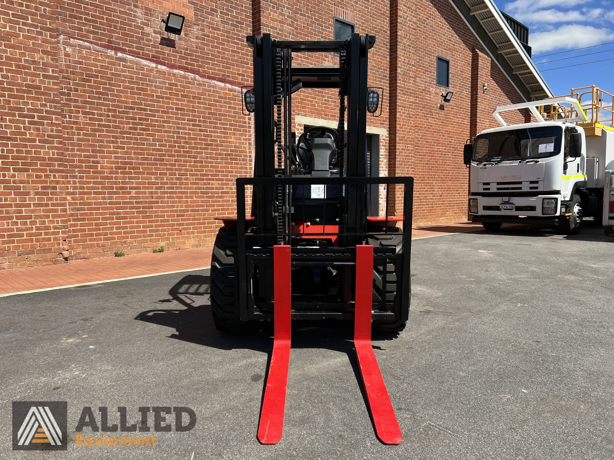 2022 REDLIFT CPCD35-XW33C-RT4 DIESEL ROUGH TERRAIN FORKLIFT