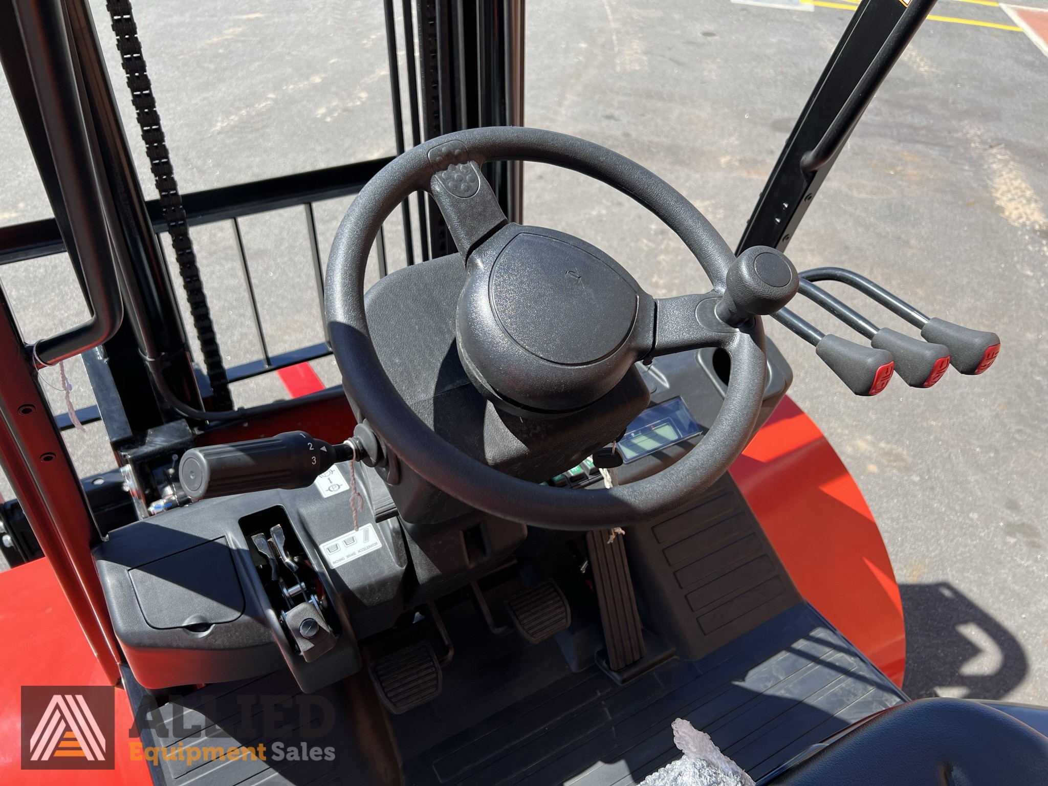 2022 REDLIFT CPCD35-XW33C-RT4 DIESEL ROUGH TERRAIN FORKLIFT