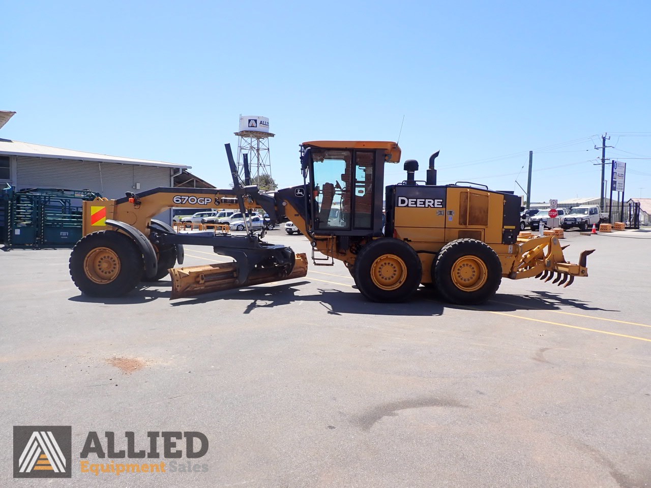 2017 JOHN DEERE 670GP MOTOR GRADER