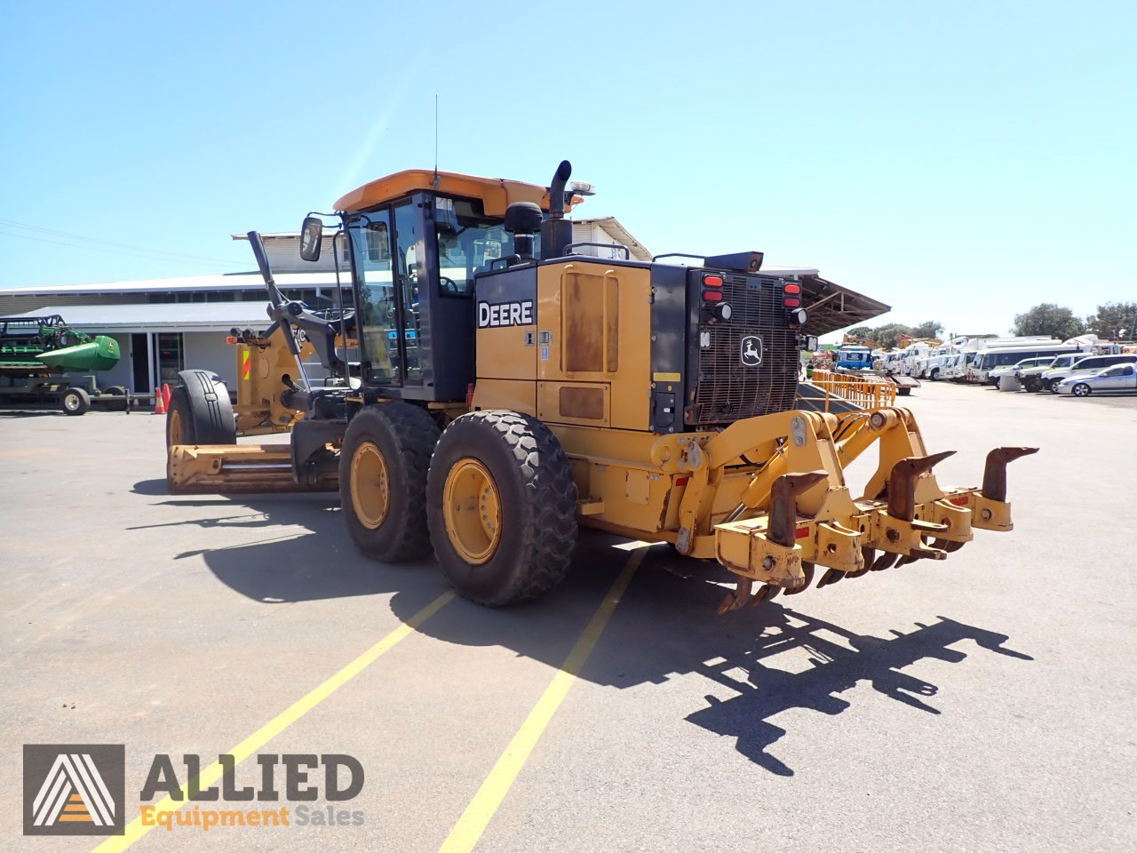 2017 JOHN DEERE 670GP MOTOR GRADER