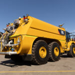 CATERPILLAR 745 ARTICULATED WATER CART C/W NEW BWF WATER MODULE