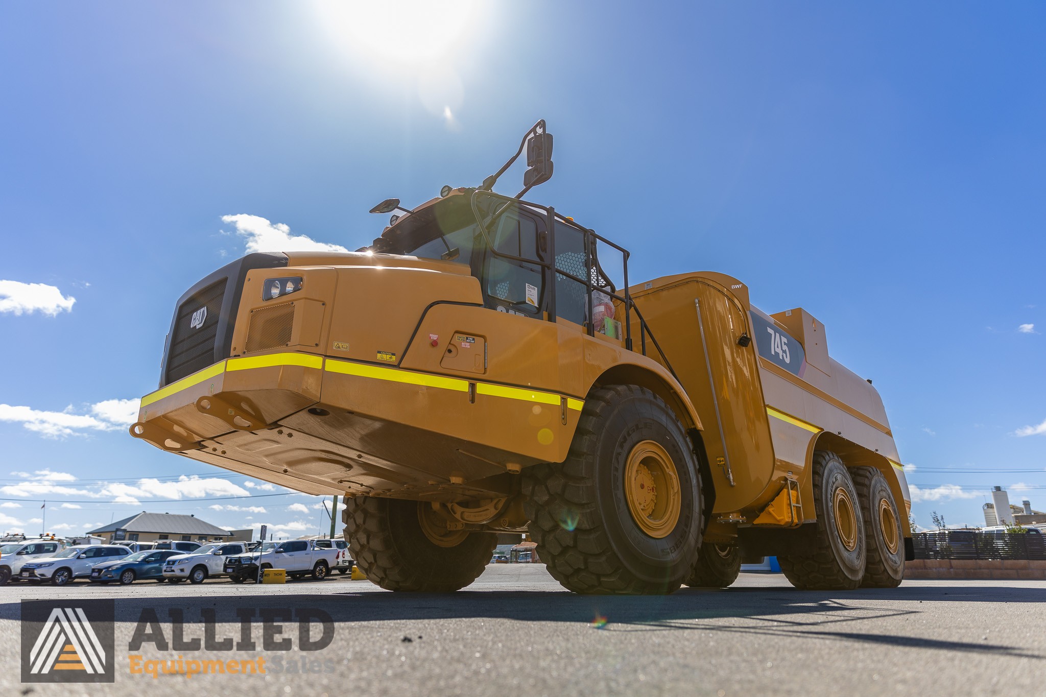 CATERPILLAR 745 ARTICULATED WATER CART C/W NEW BWF WATER MODULE