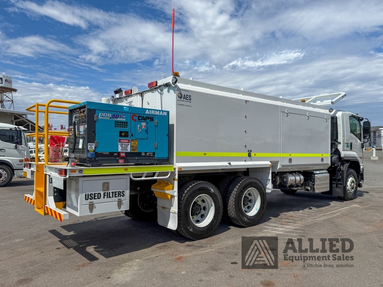 2025 ISUZU FVZ260-300 6X4 (MLWB) SERVICE TRUCK C/W AES 7000 SERVICE MODULE