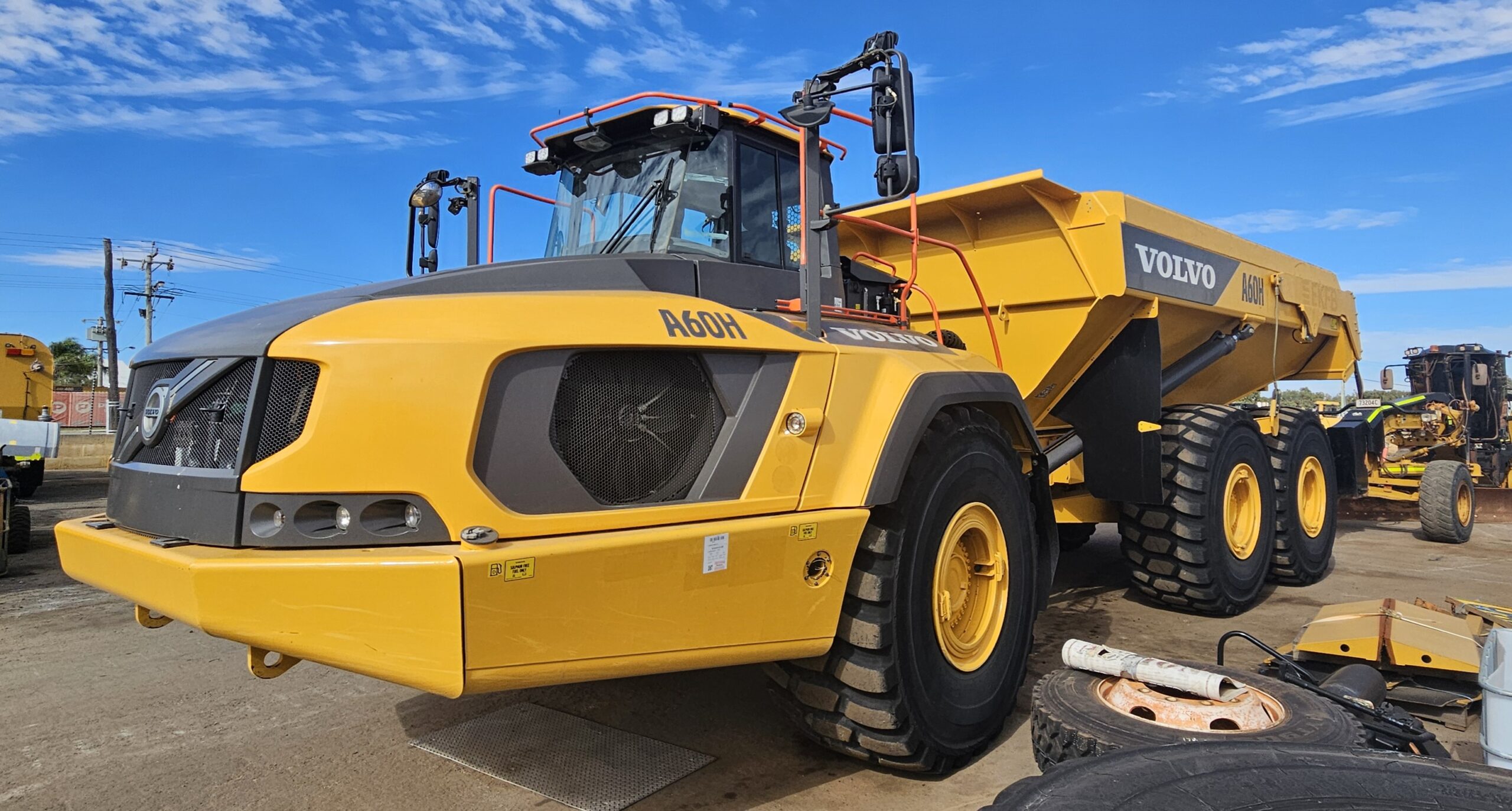 2022 VOLVO A60H ARTICULATED DUMP TRUCK