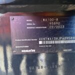 2023 KOMATSU WA100-8 WHEEL LOADER