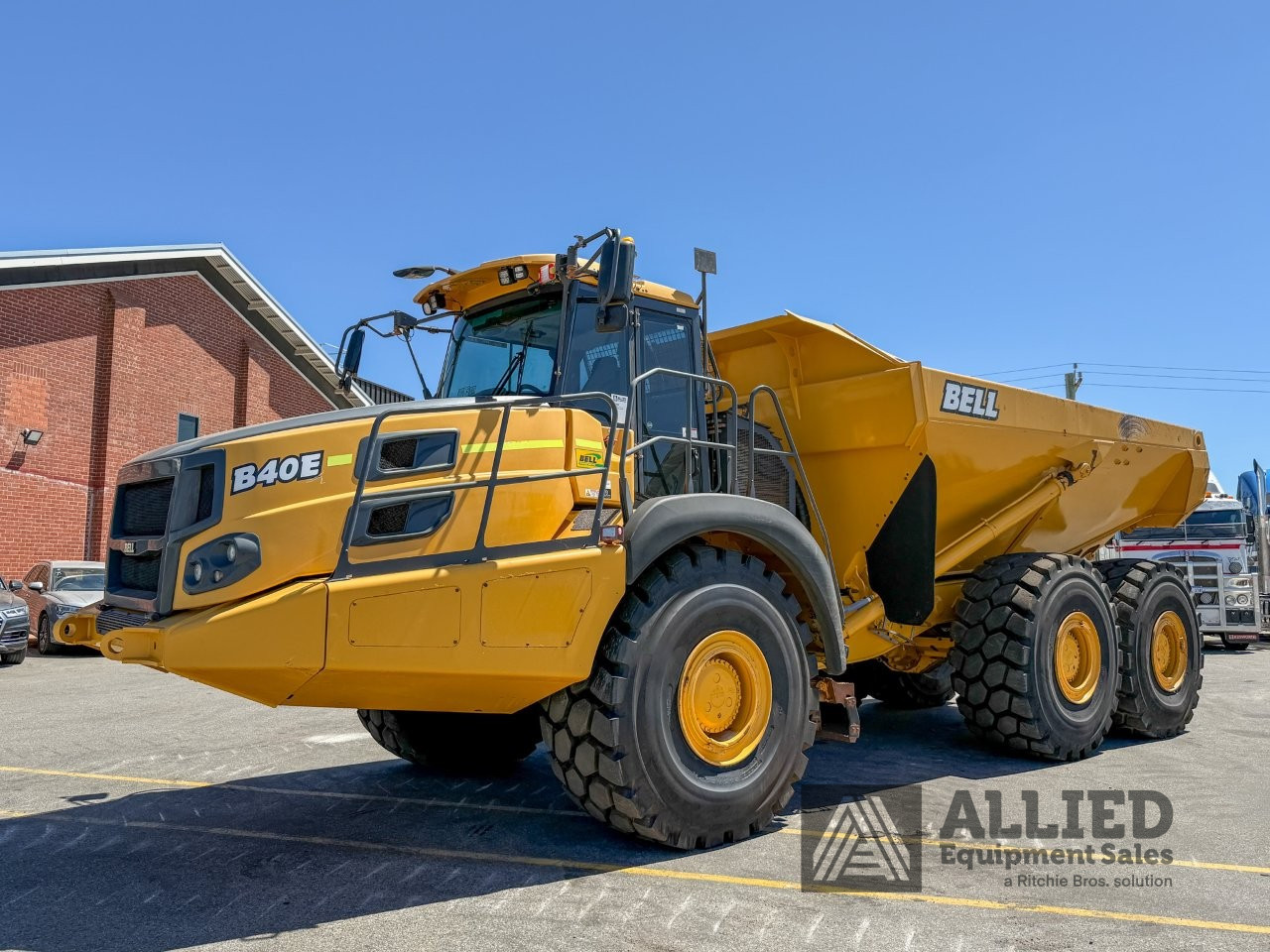 2017 BELL B40E ARTICULATED DUMP TRUCK