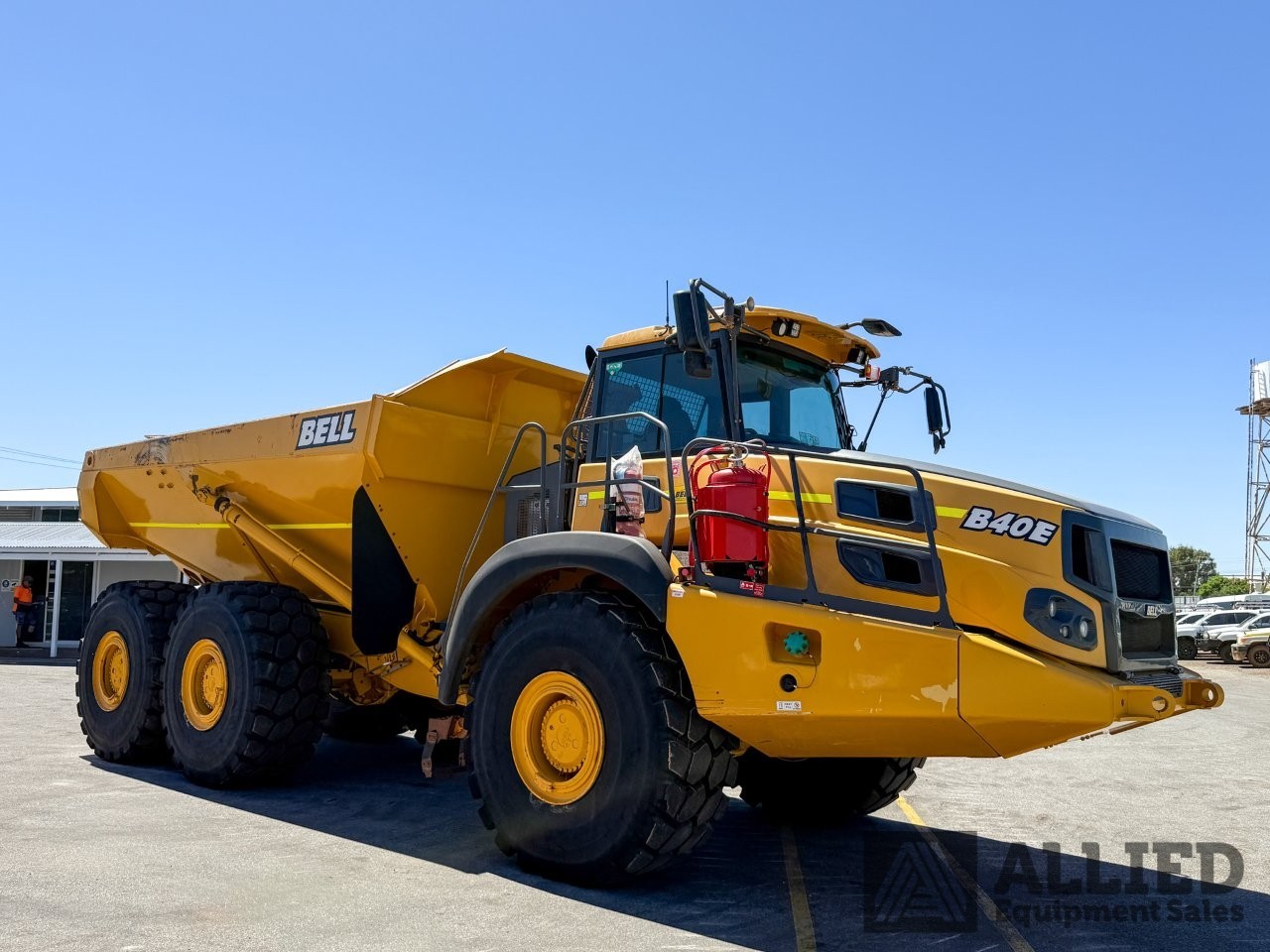 2017 BELL B40E ARTICULATED DUMP TRUCK