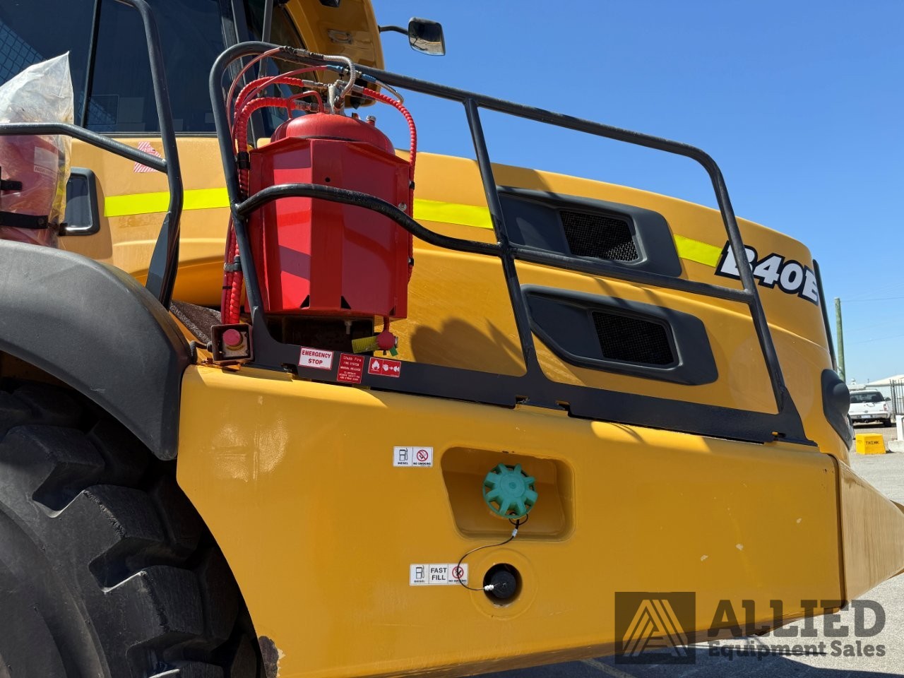 2017 BELL B40E ARTICULATED DUMP TRUCK