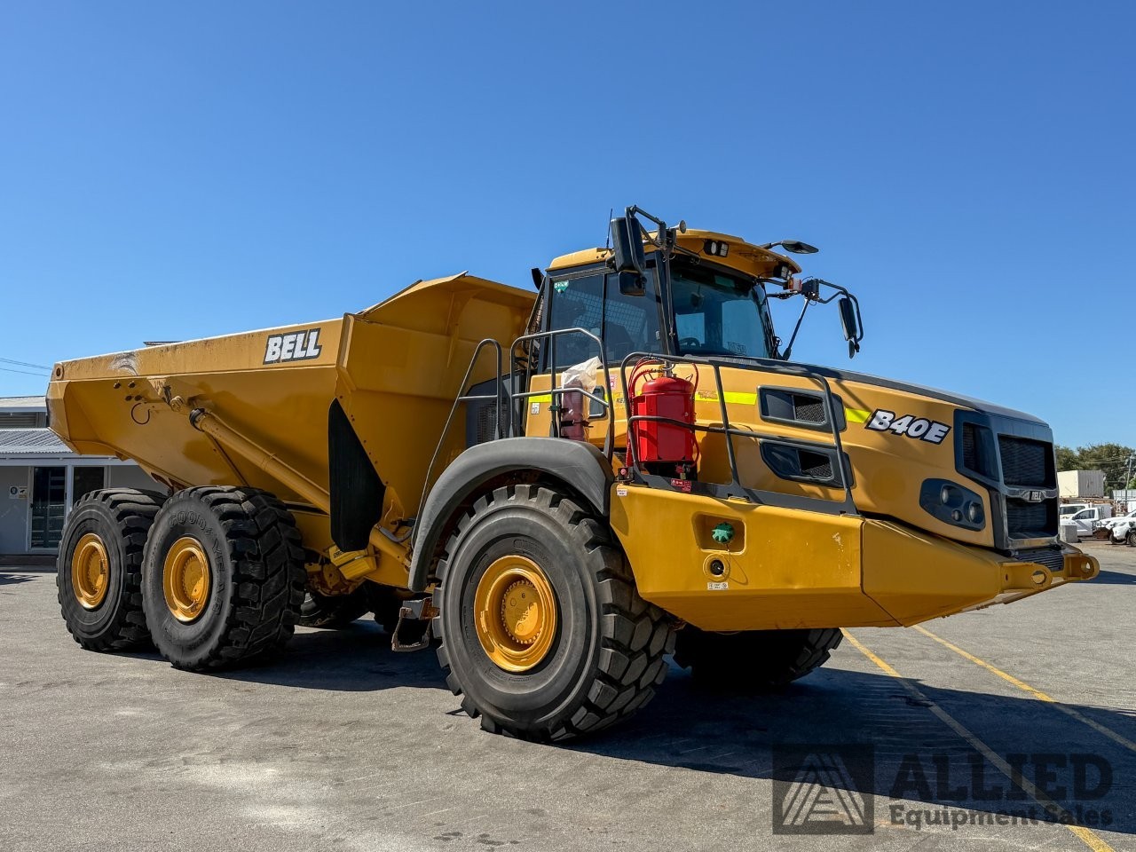 2017 BELL B40E ARTICULATED DUMP TRUCK