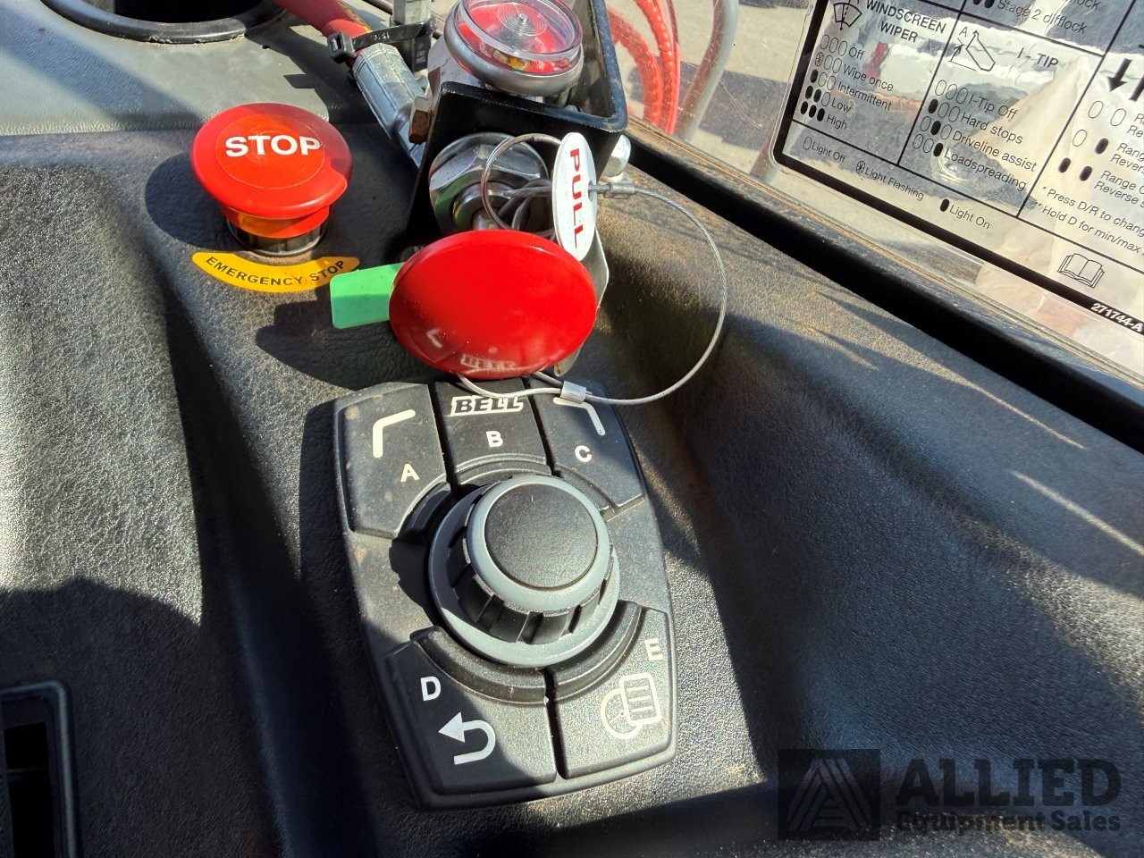2017 BELL B40E ARTICULATED DUMP TRUCK
