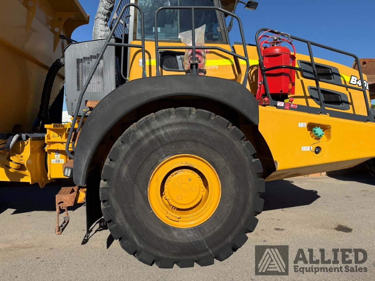 2017 BELL B40E ARTICULATED DUMP TRUCK