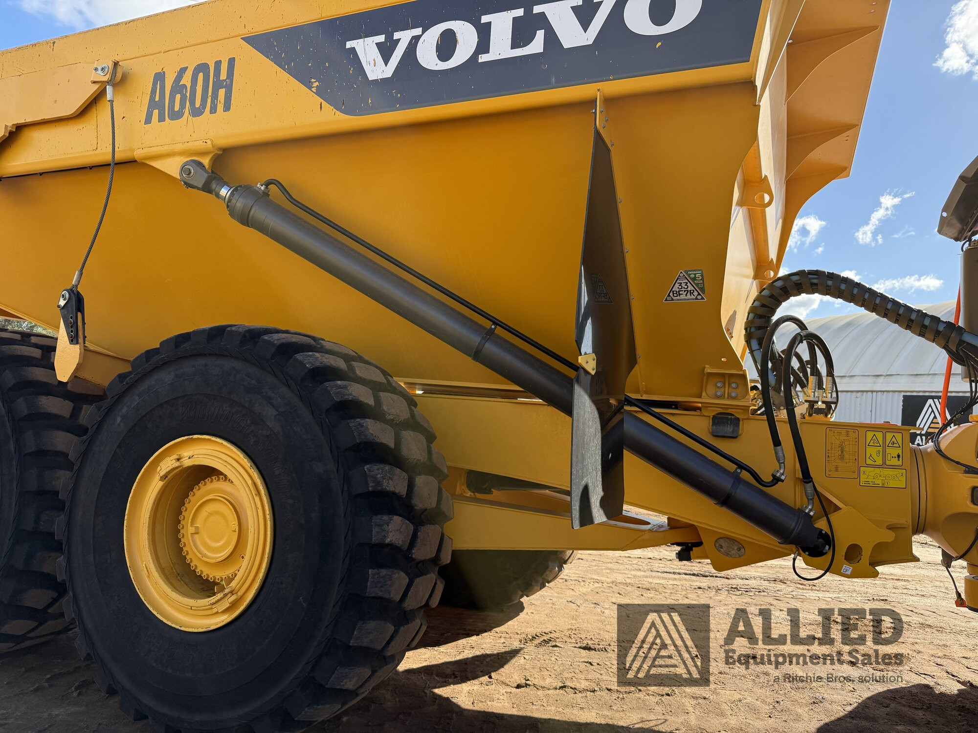2022 VOLVO A60H ARTICULATED DUMP TRUCK