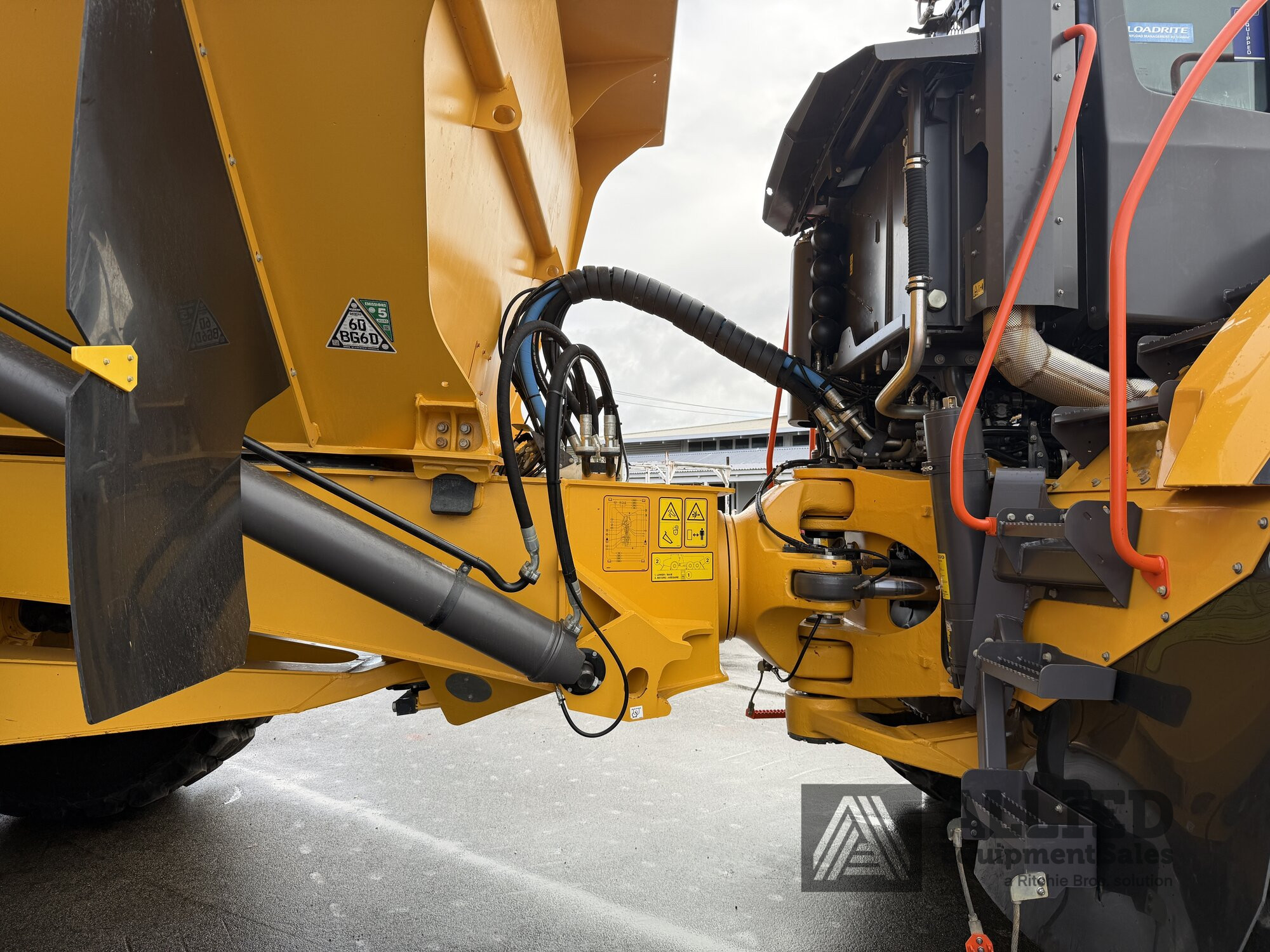 2022 VOLVO A60H ARTICLATED DUMP TRUCK