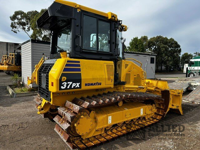 2023 KOMATSU D37PX-24 DOZER (TRACK TYPE TRACTOR) W/ FOLDING BLADE VPAT BLADE