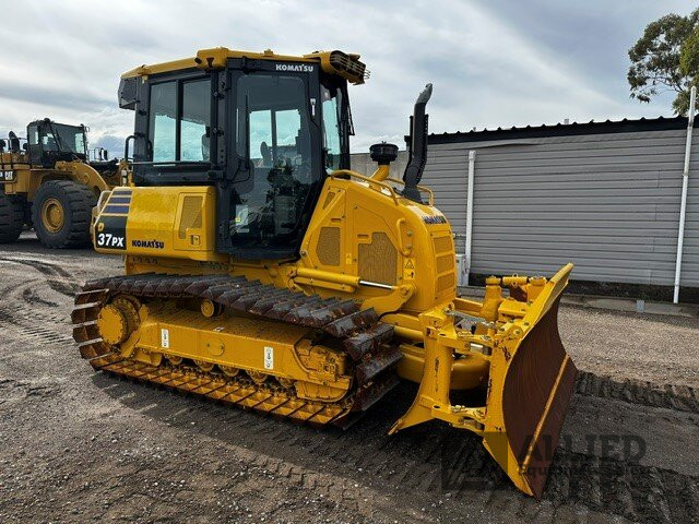 2023 KOMATSU D37PX-24 DOZER (TRACK TYPE TRACTOR) W/ FOLDING BLADE VPAT BLADE