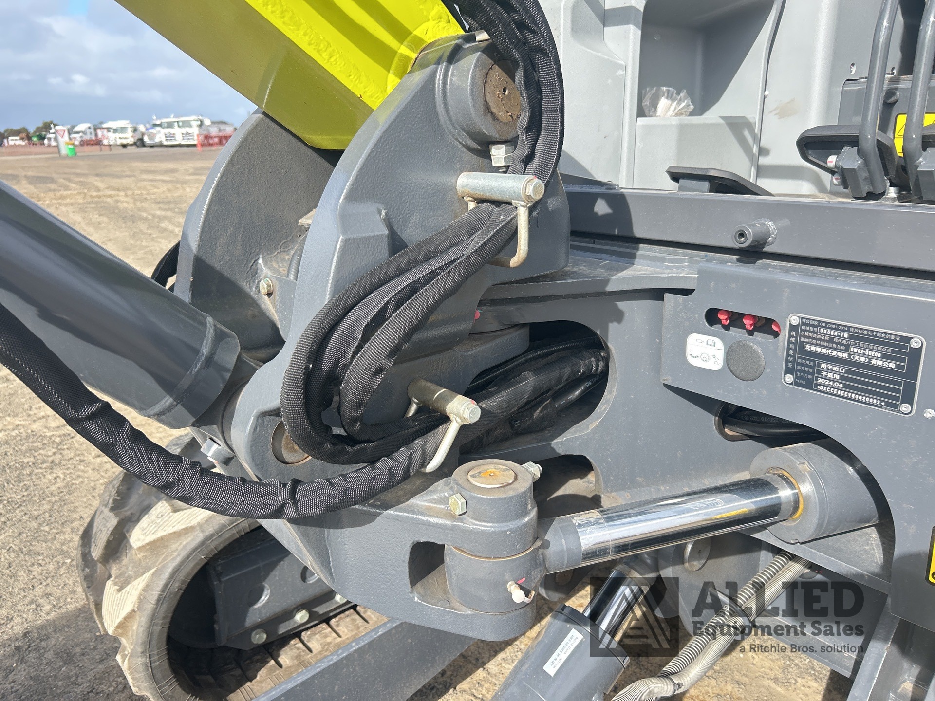 2024 Develon DX55R-7M Mini Excavator (Unused)
