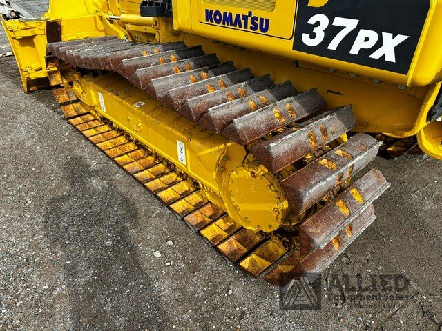2023 KOMATSU D37PX-24 DOZER (TRACK TYPE TRACTOR) W/ FOLDING BLADE VPAT BLADE