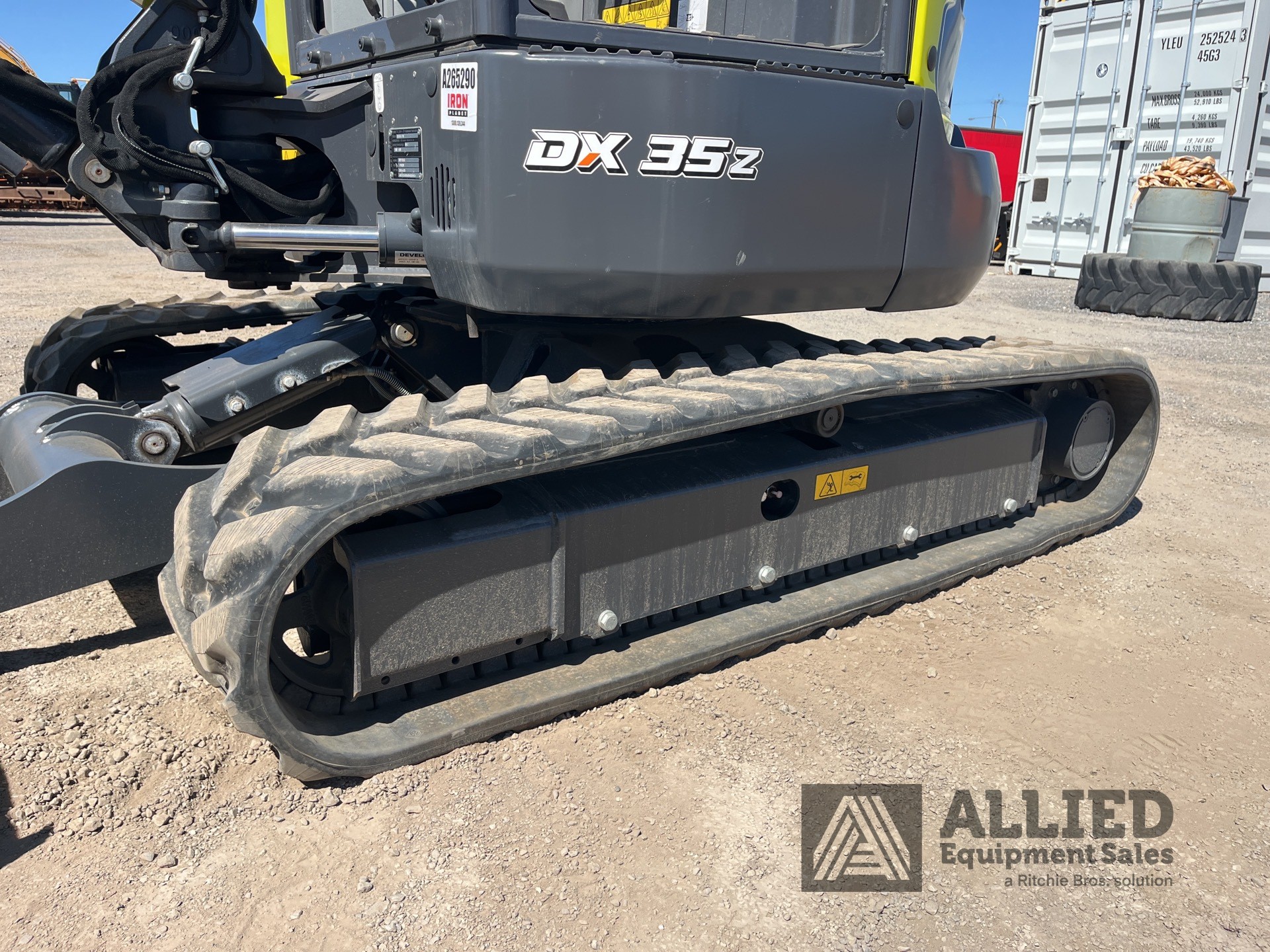 2024 Develon DX35Z-7M Mini Excavator (Unused)