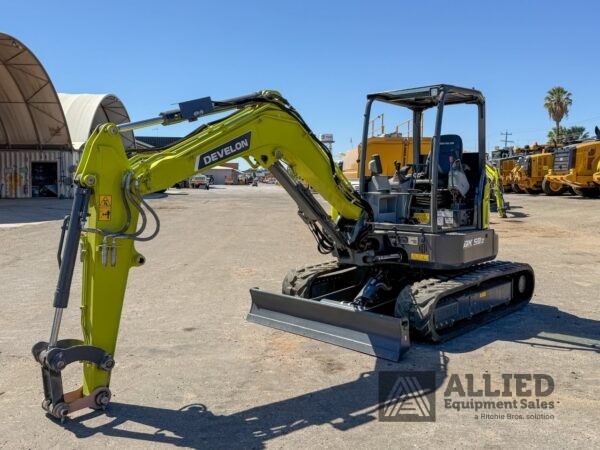 2024 Develon DX50Z-7M Mini Excavator (Unused)