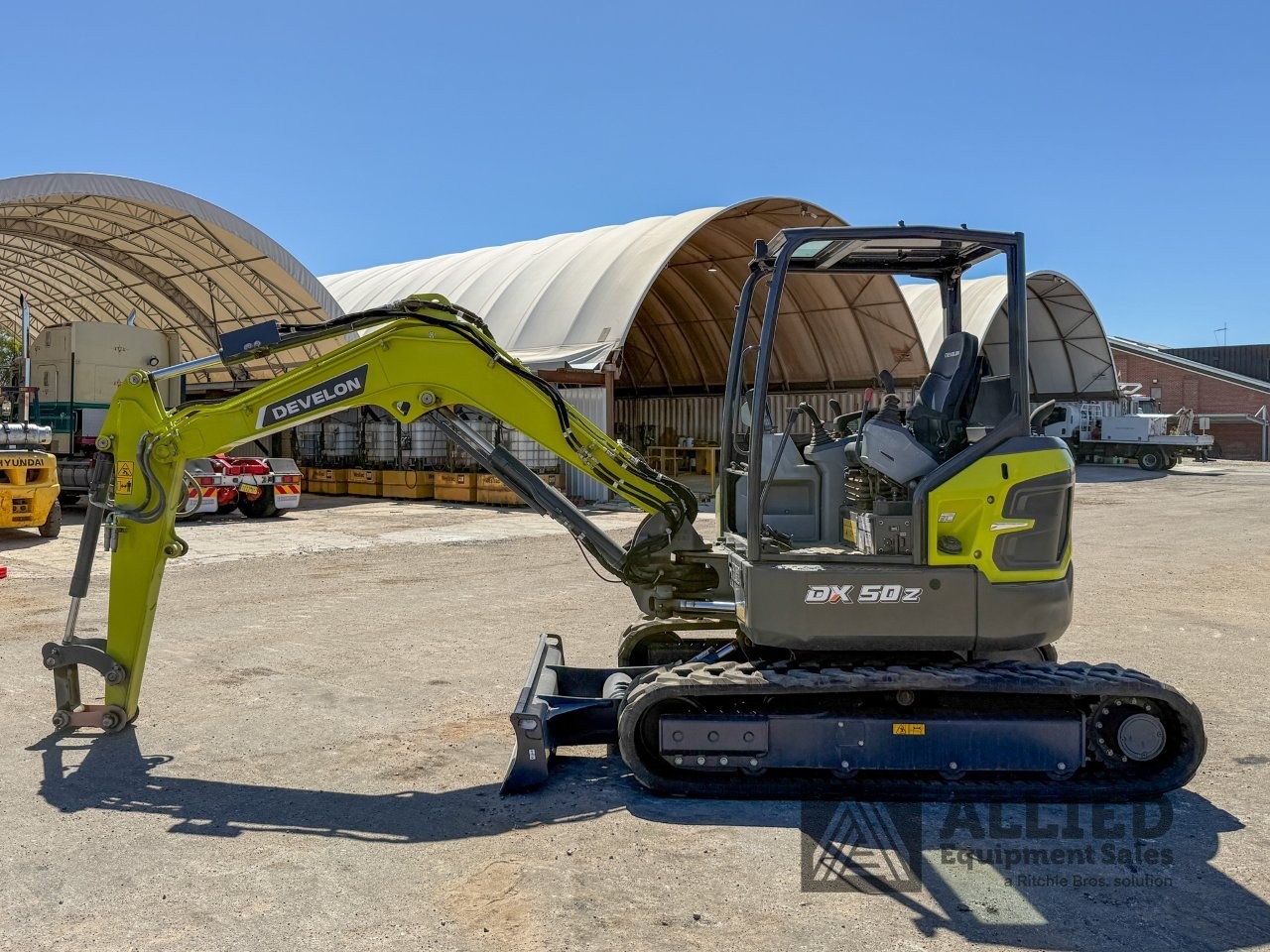 2024 Develon DX50Z-7M Mini Excavator (Unused)