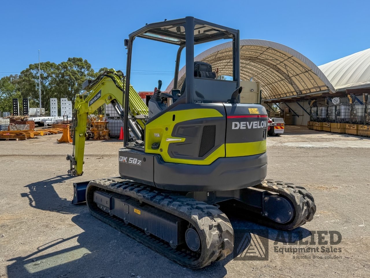2024 Develon DX50Z-7M Mini Excavator (Unused)