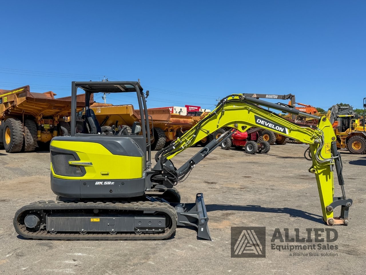 2024 Develon DX50Z-7M Mini Excavator (Unused)