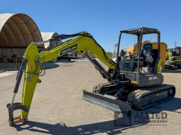 2024 Develon DX50Z-7M Mini Excavator (Unused)
