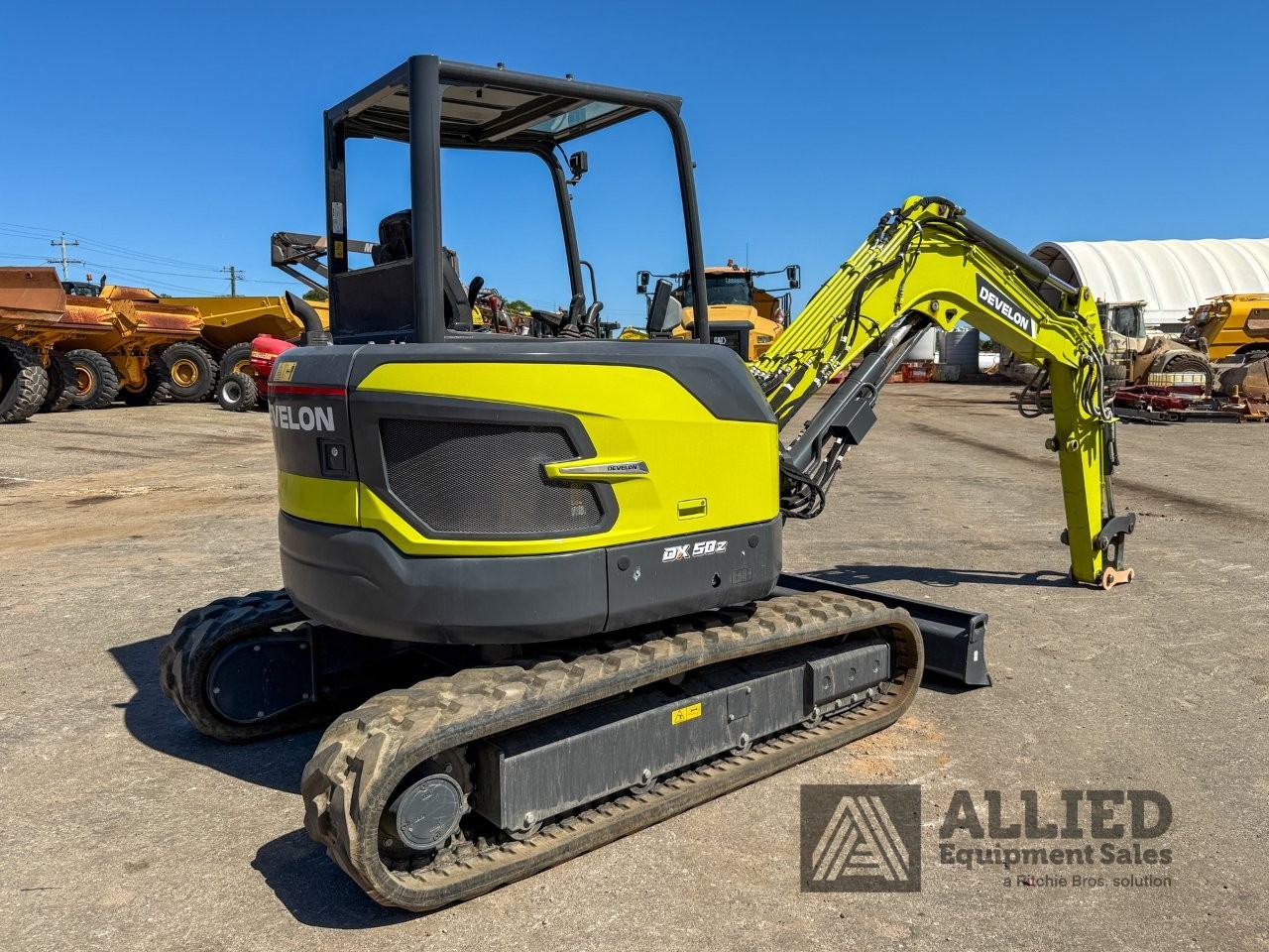 2024 Develon DX50Z-7M Mini Excavator (Unused)