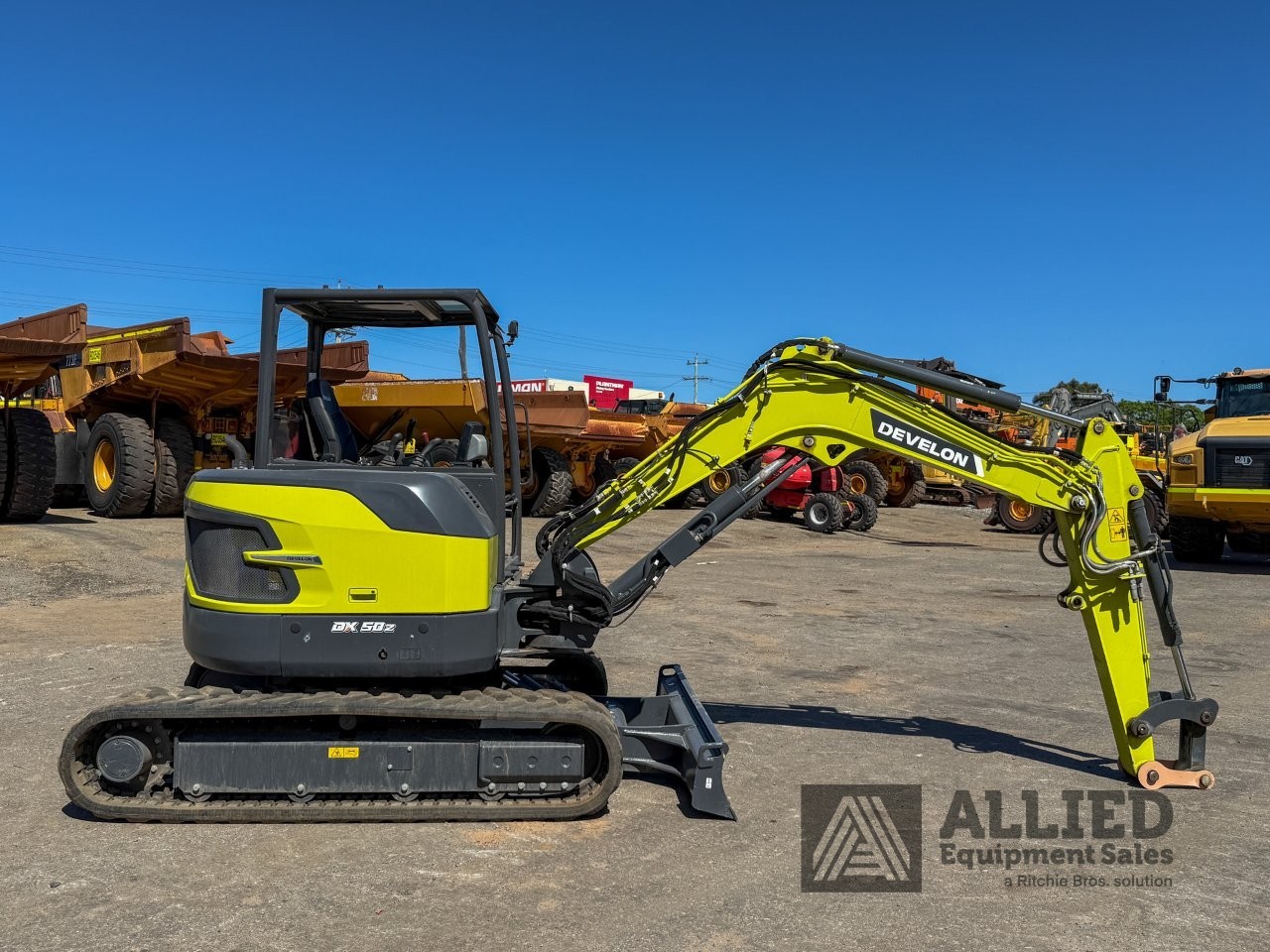 2024 Develon DX50Z-7M Mini Excavator (Unused)