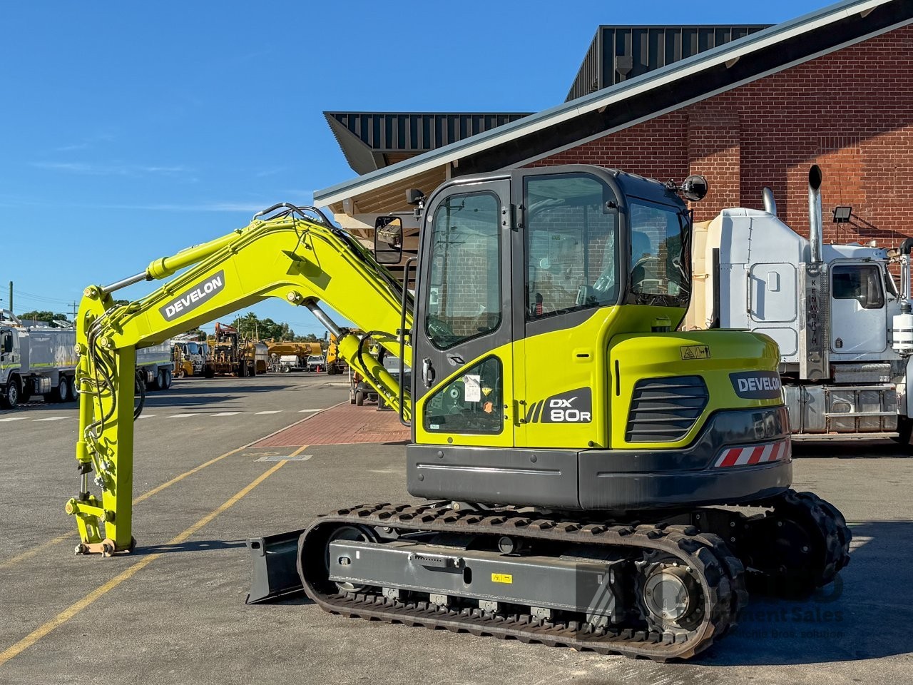 2024 Develon DX80R Hydraulic Excavator (Unused)