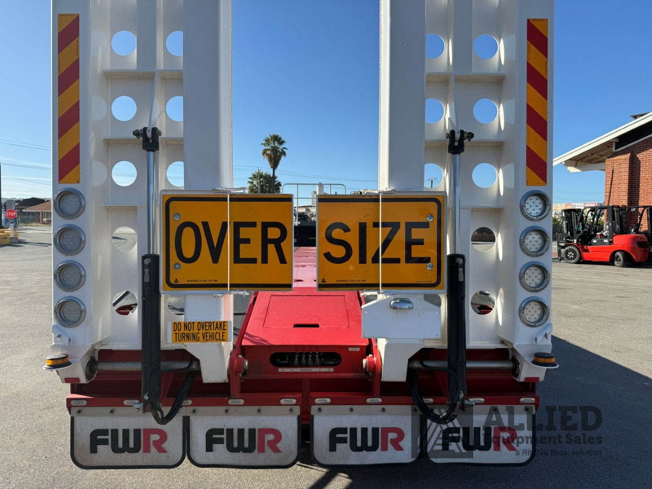 2025 FWR 48FT TRI AXLE DROP DECK – 3.5M WIDENER