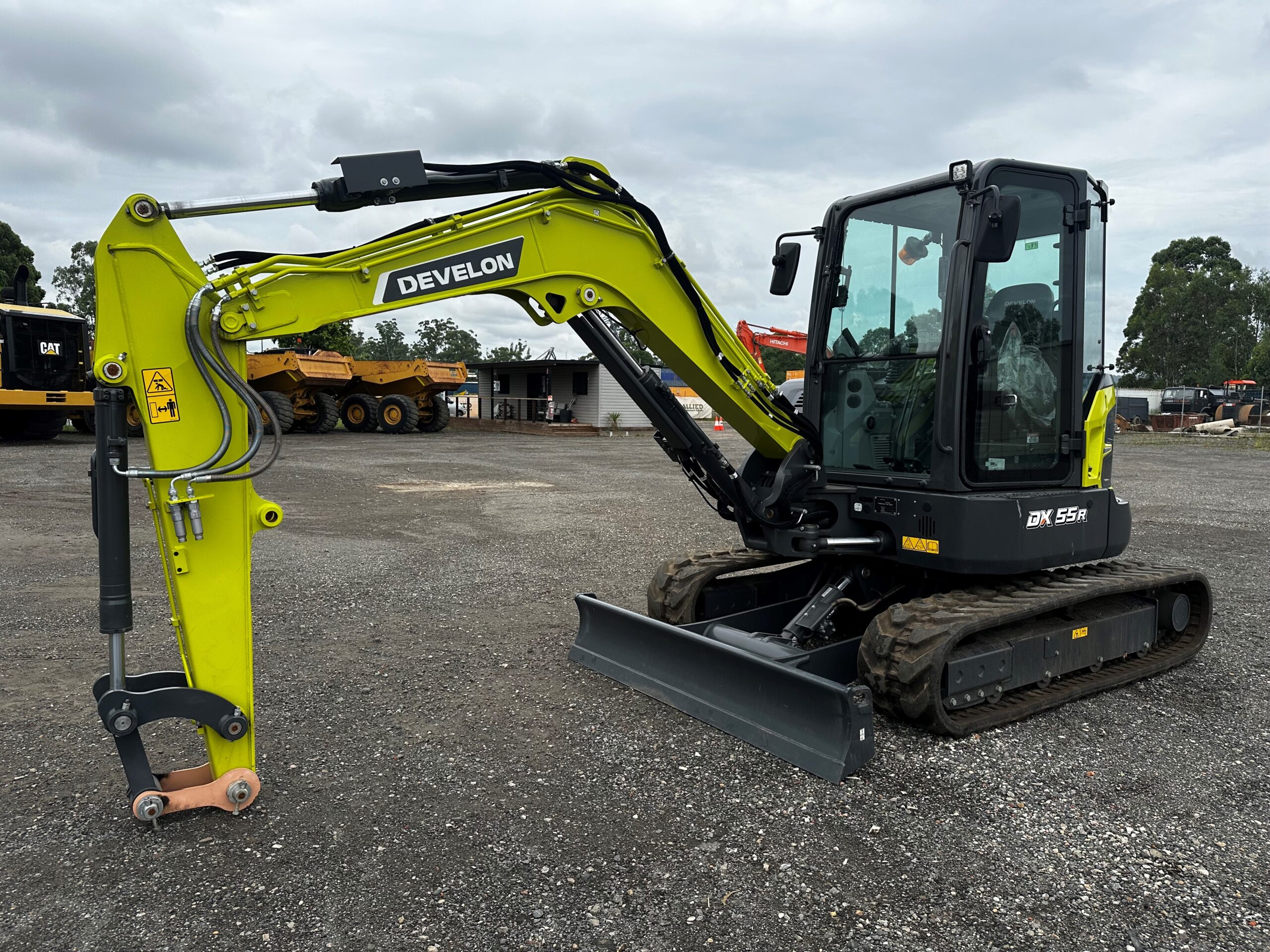 2024 Develon DX55R-7M Mini Excavator (Unused)