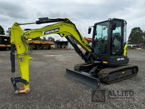 2024 Develon DX55R-7M Mini Excavator (Unused)