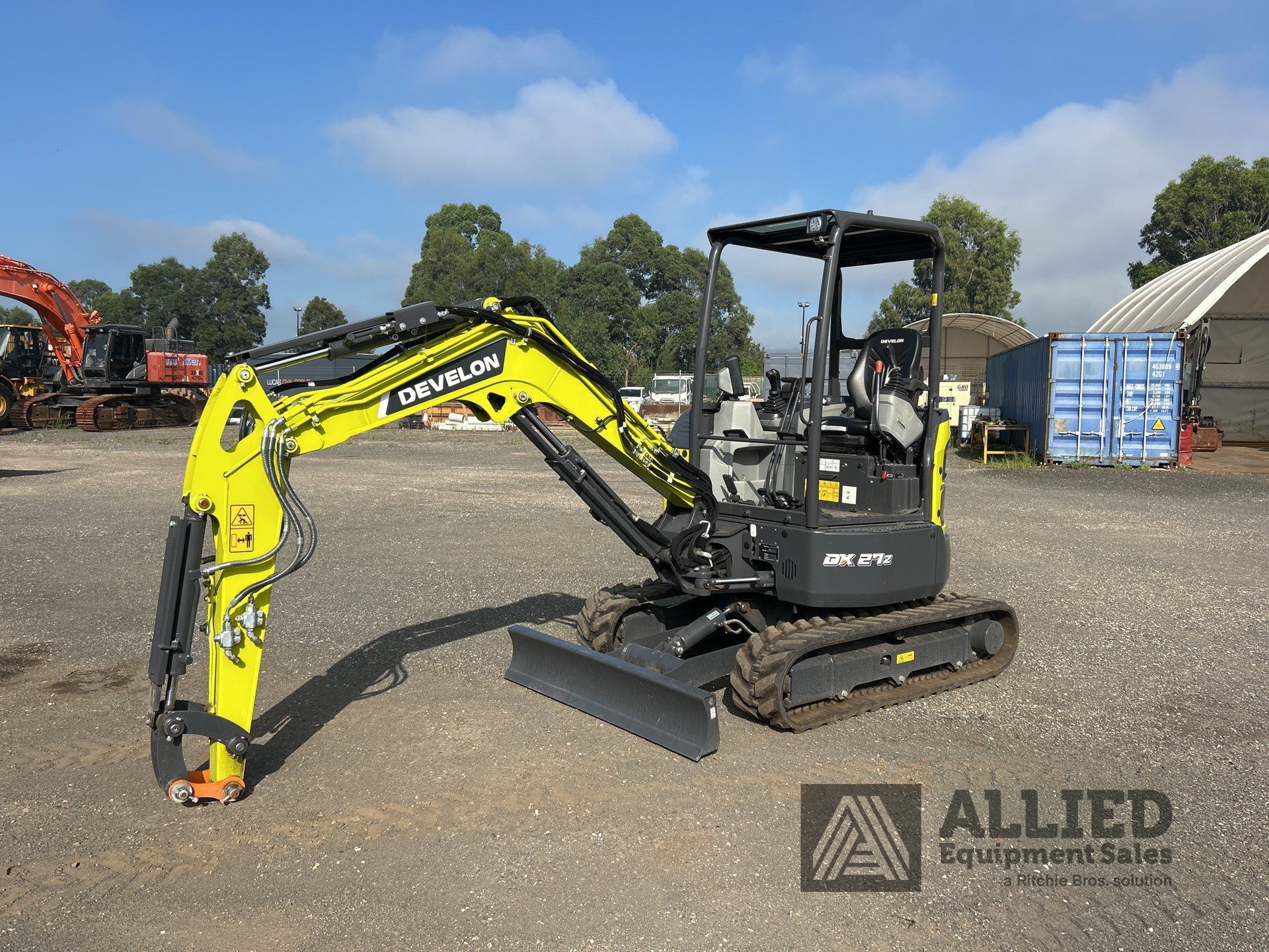2024 Develon DX27Z-7M Mini Excavator (Unused)