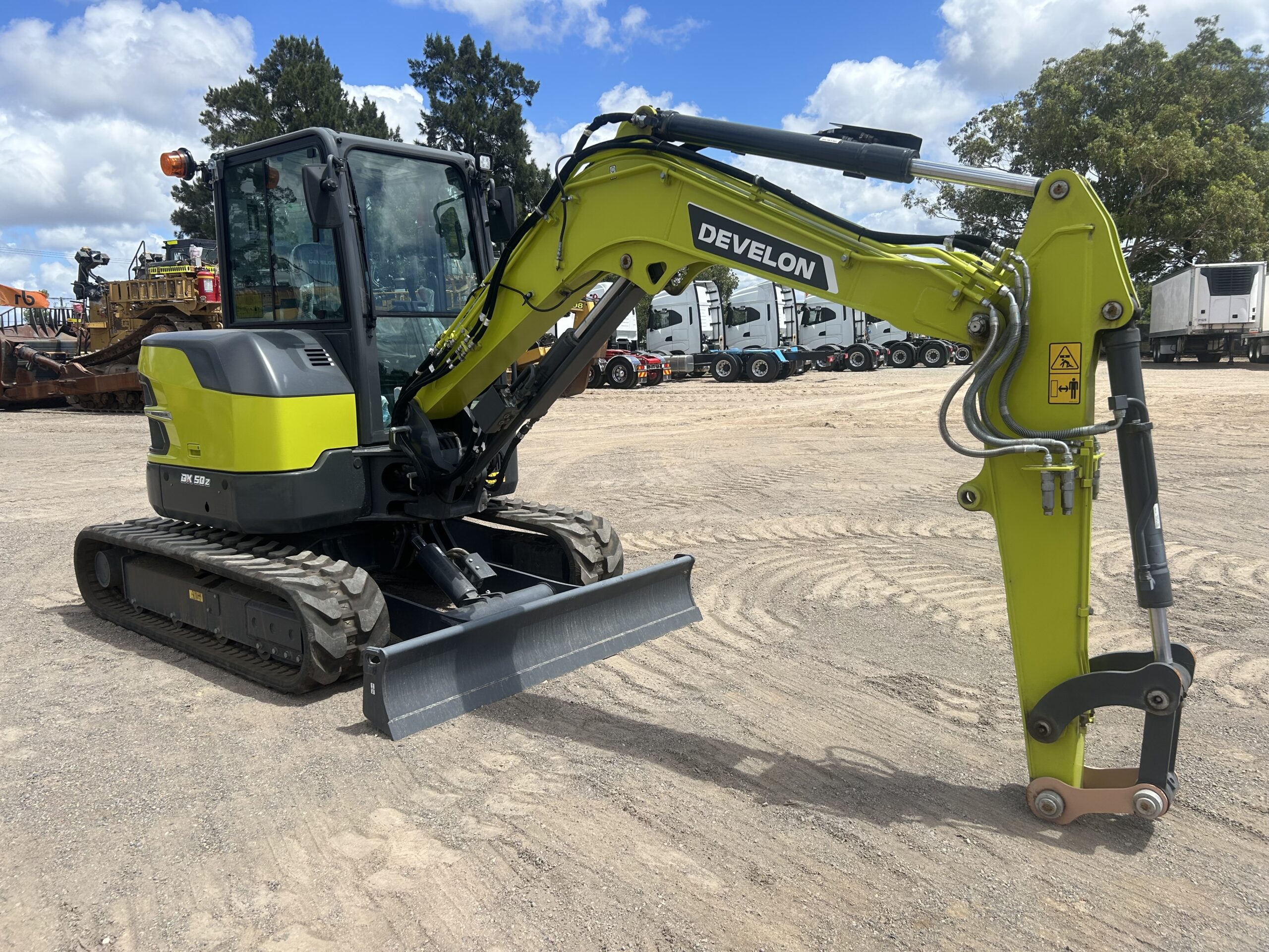 2024 Develon DX50Z-7M Mini Excavator (Unused)