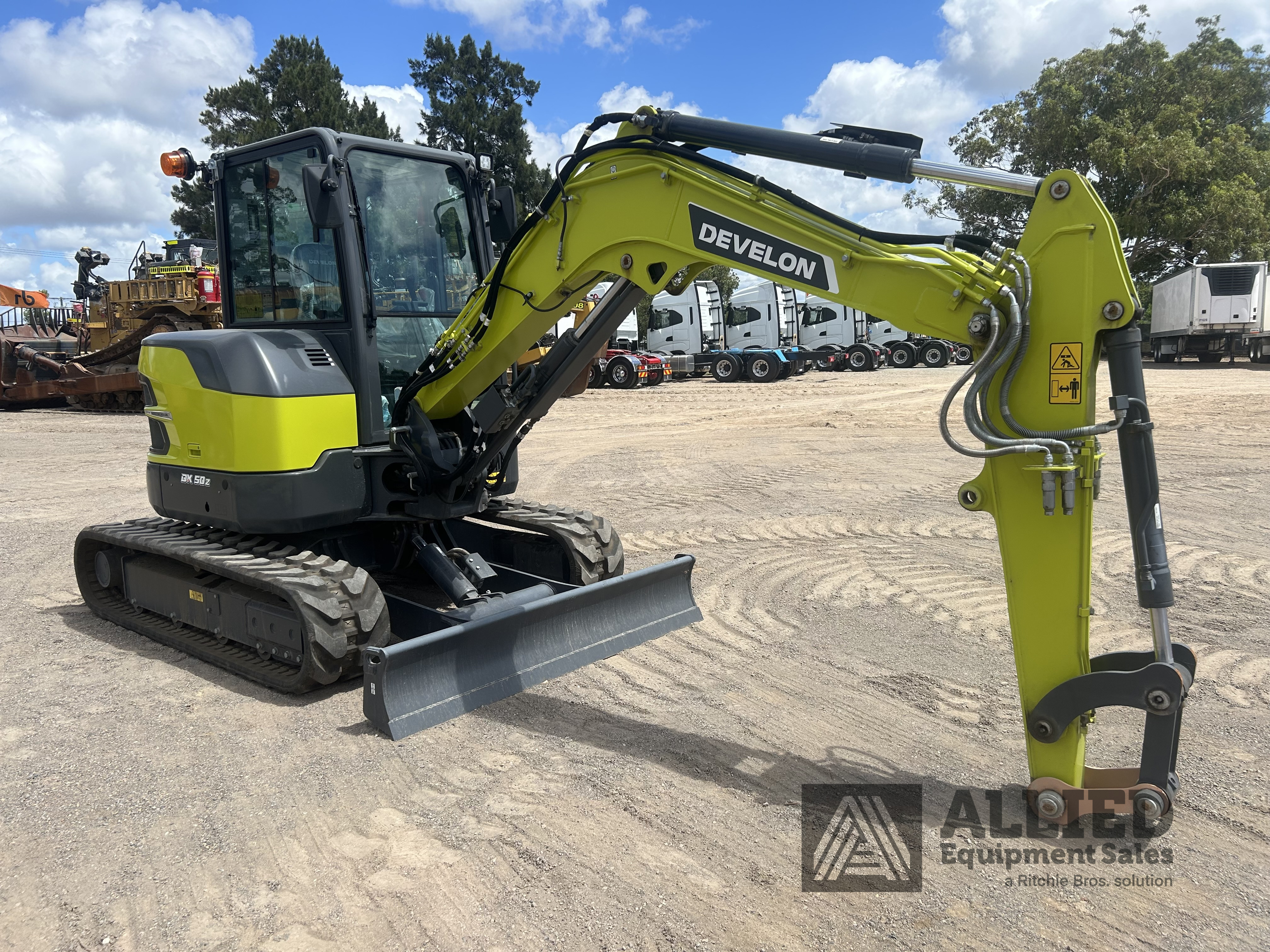 2024 Develon DX50Z-7M Mini Excavator (Unused)