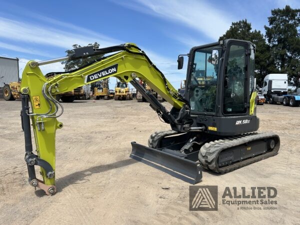 2024 Develon DX50Z-7M Mini Excavator (Unused)