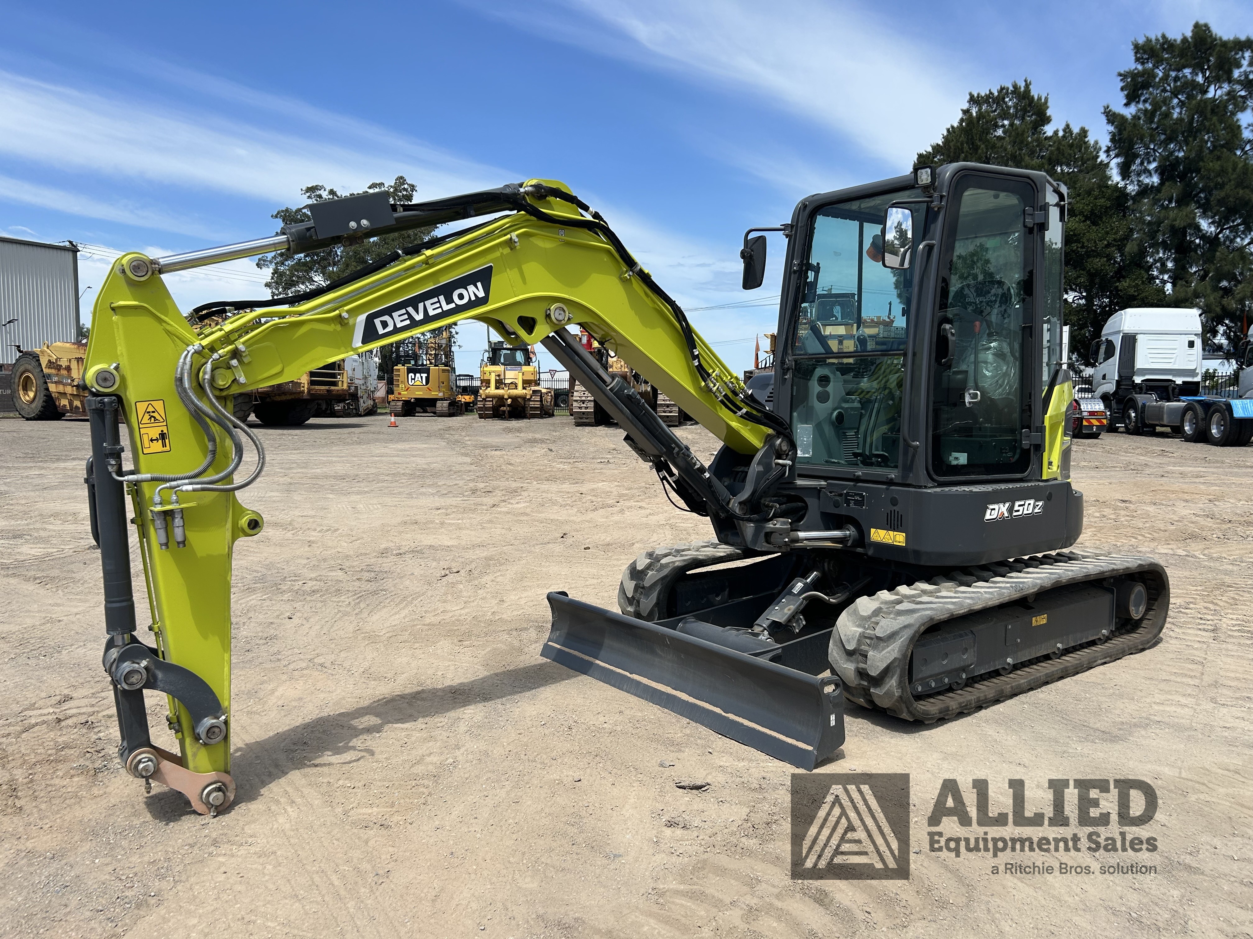 2024 Develon DX50Z-7M Mini Excavator (Unused)