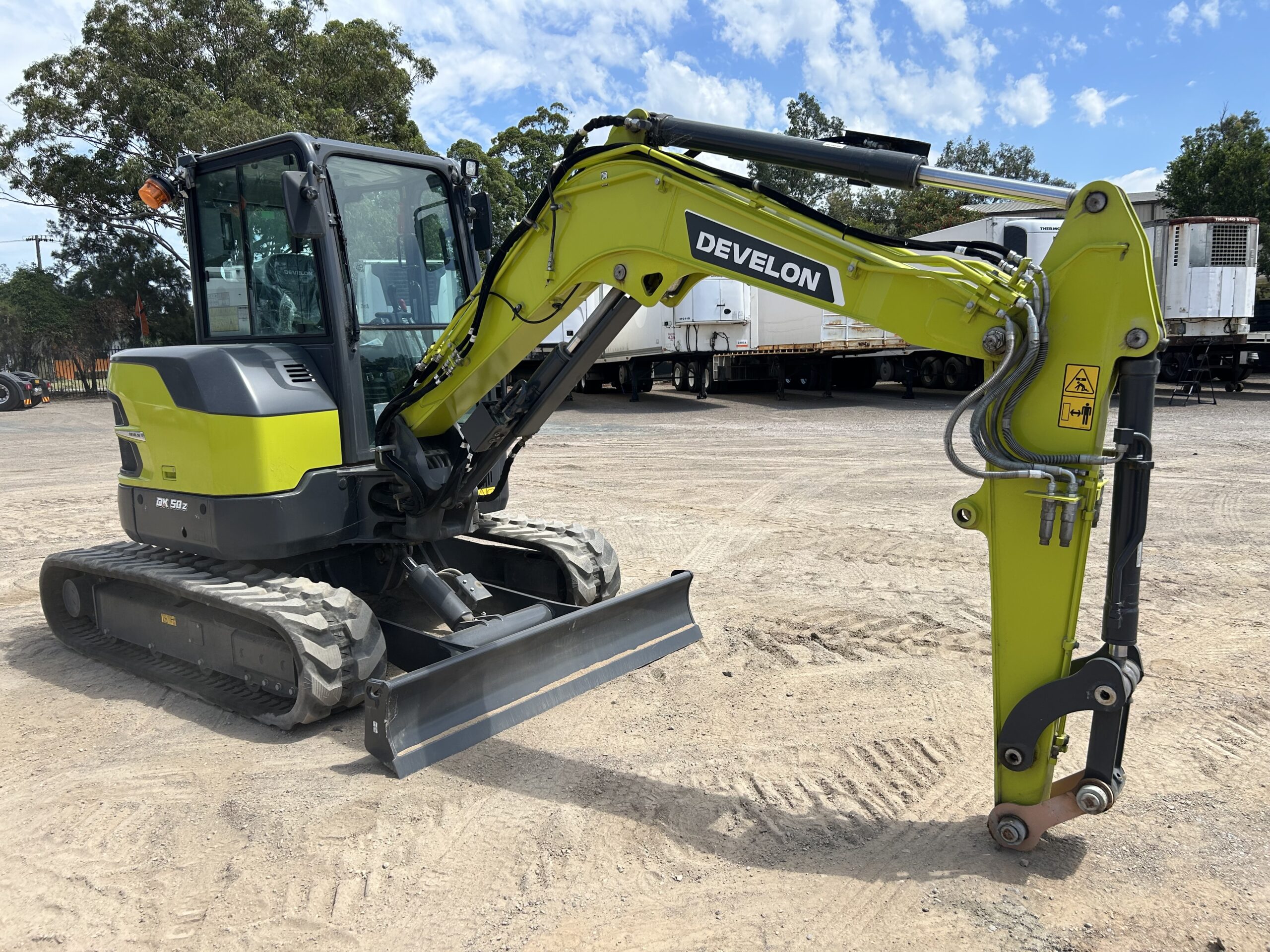 2024 Develon DX50Z-7M Mini Excavator (Unused)