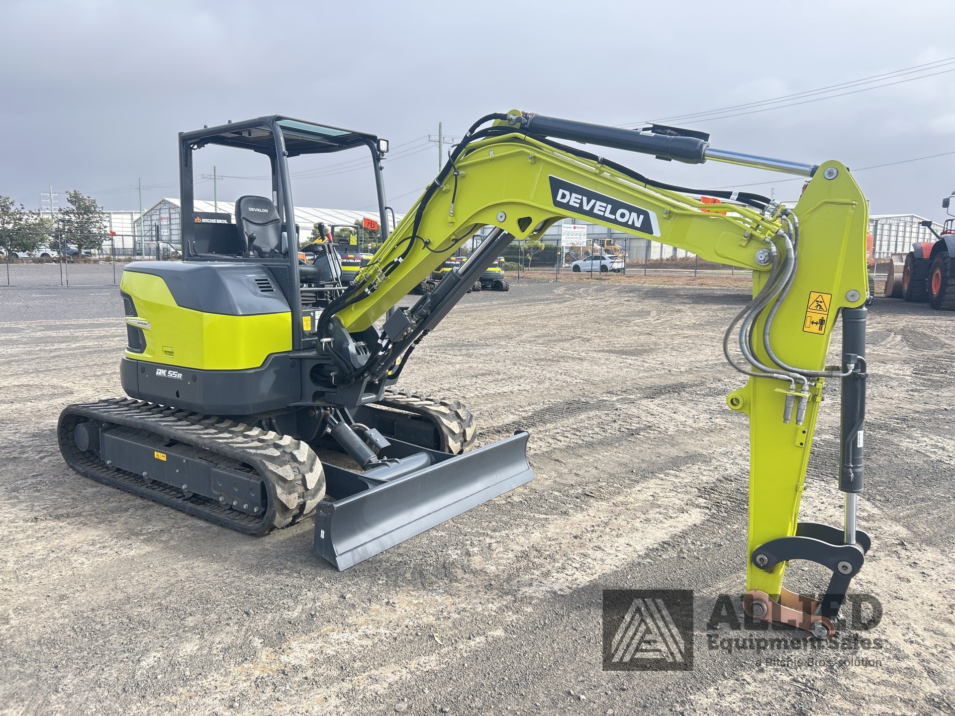 2024 Develon DX55R-7M Mini Excavator (Unused)