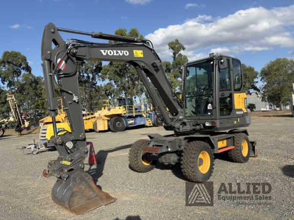 2021 VOLVO EW60E WHEEL EXCAVATOR