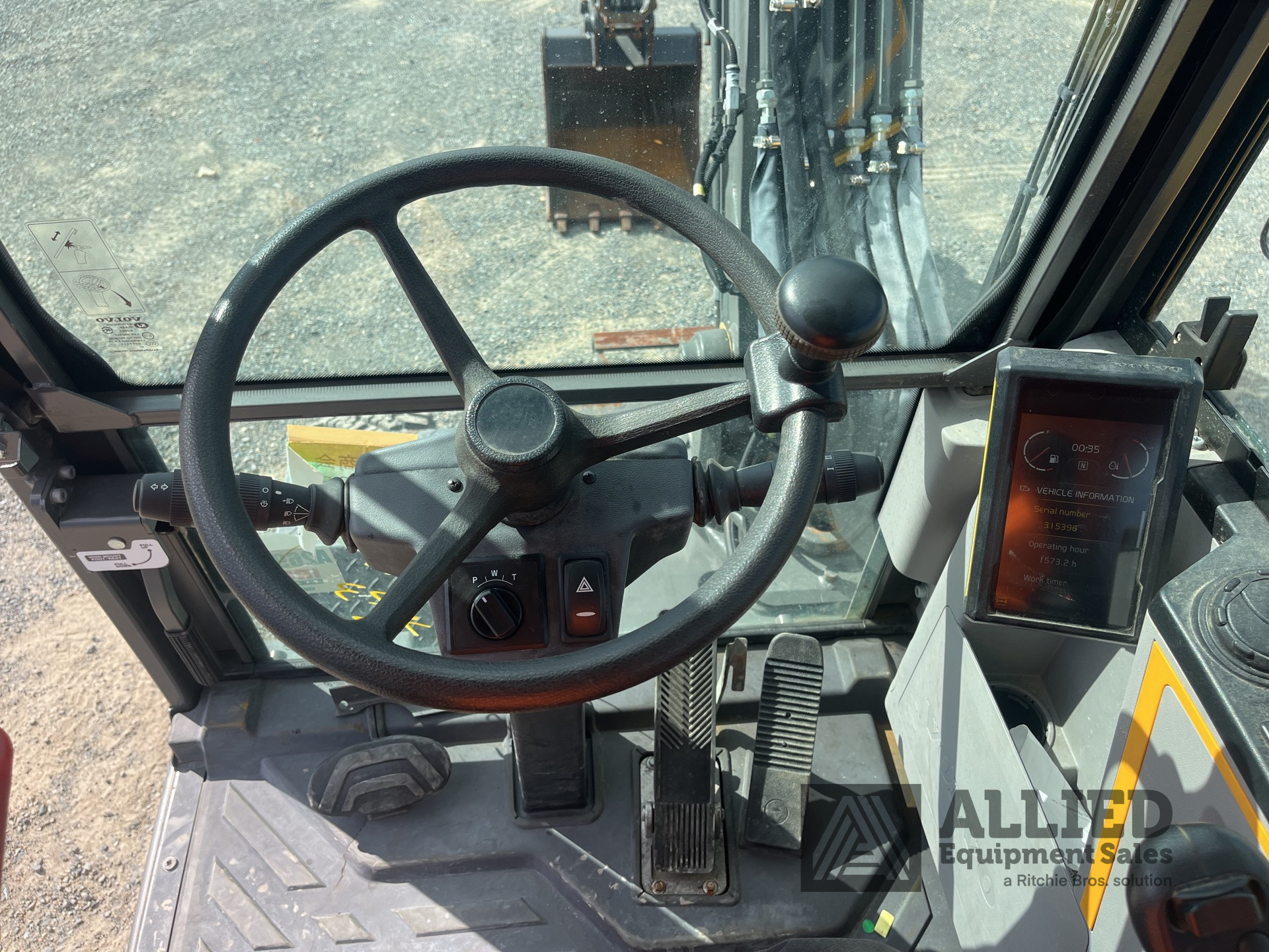 2021 VOLVO EW60E WHEEL EXCAVATOR