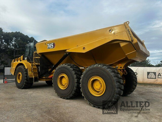2023 CATERPILLAR 745 ARTICULATED DUMP TRUCK UNUSED