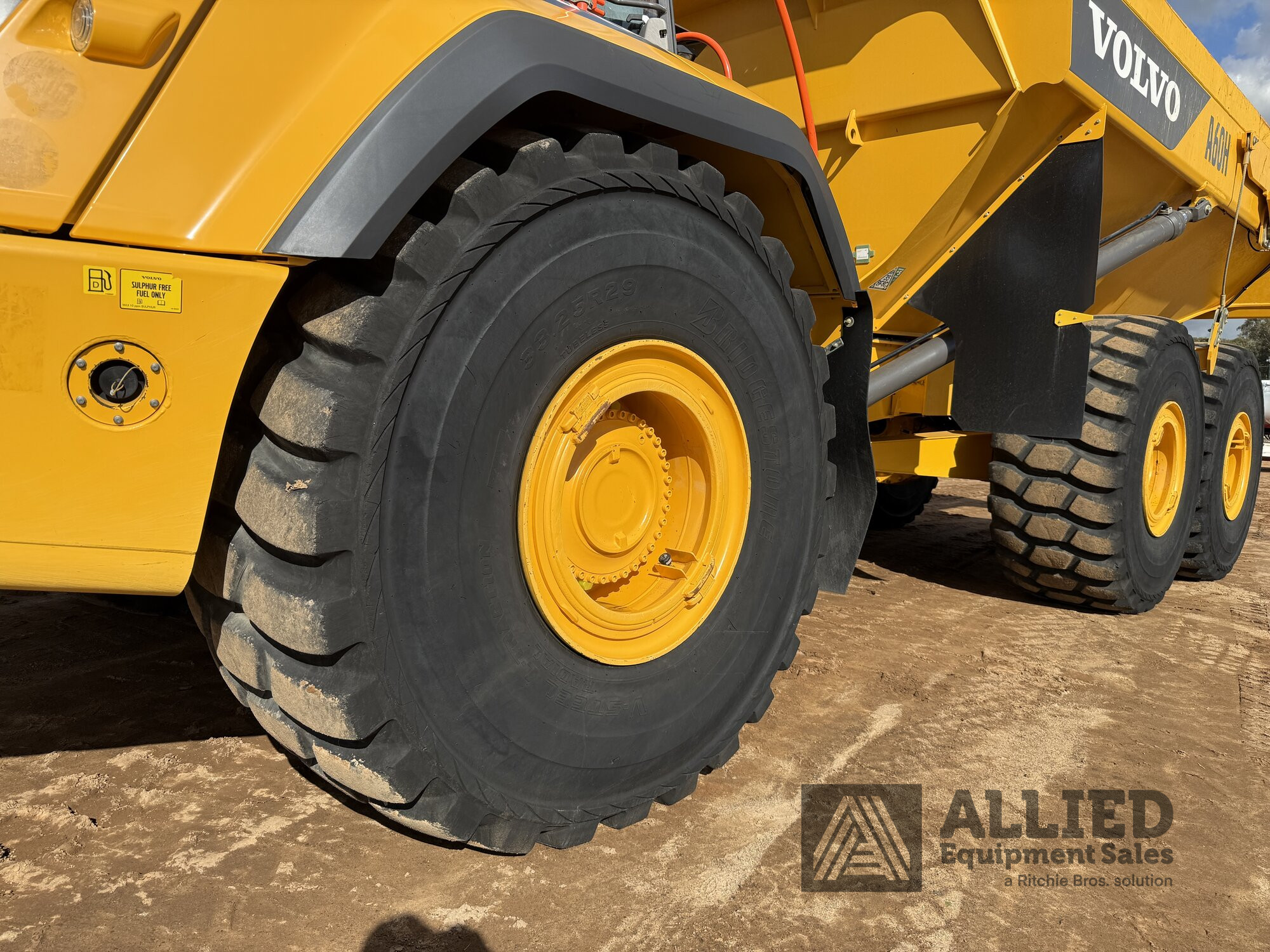 2022 VOLVO A60H ARTICULATED DUMP TRUCK