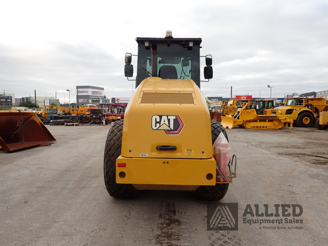 2021 CATERPILLAR CS74B SMOOTH DRUM ROLLER